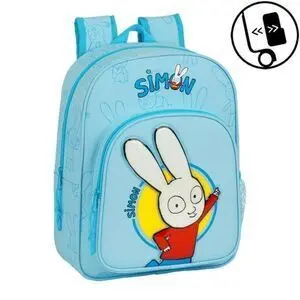 MOCHILA INFANTIL ADAPTABLE A CARRO SIMON 26X34X11CM