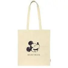 BOLSA DE TELA CON ASAS MICKEY