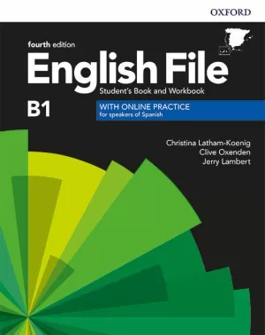 ENGLISH FILE 4TH EDITION B1. STUDENT'S BOOK AND WORKBOOK WITH KEY