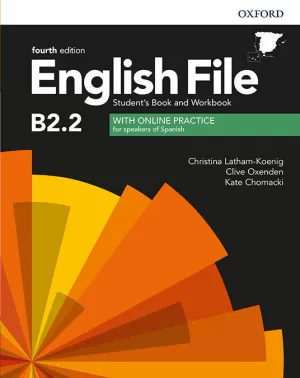 ENGLISH FILE 4TH EDITION B2.2. STUDENT'S BOOK AND WORKBOOK WITH KEY PACK