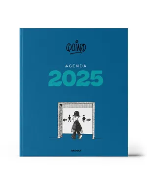 AGENDA 2025 QUINO ENCUADERNADA AZUL