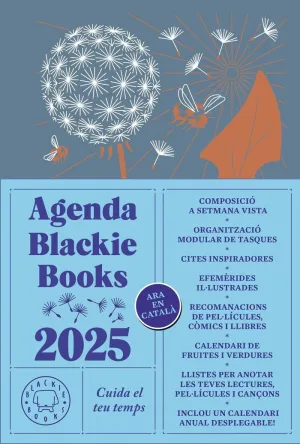 AGENDA BLACKIE BOOKS 2025 EN CATALA