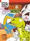 STICK & COLOR DINO'S WORLD