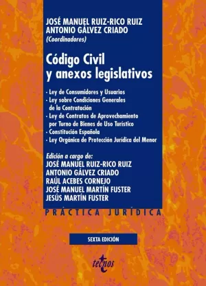 CÓDIGO CIVIL Y ANEXOS LEGISLATIVOS