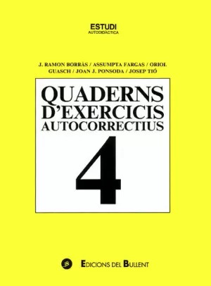 QUADERNS DÂ EXERCICIS AUTOCORRECTIUS 4