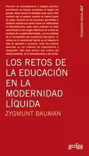 LOS RETOS DE LA EDUCACIÓN EN LA MODERNIDAD LÍQUIDA